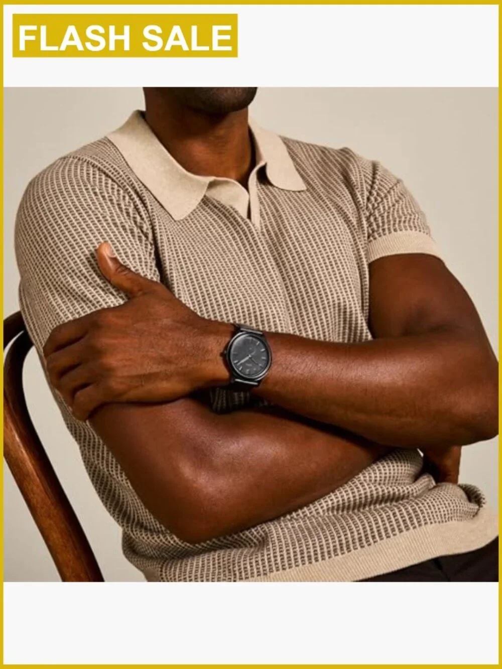 Fossil Minimalist Quartz Mens Watch 44mm Stainless Steel